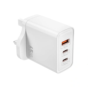 WIWU 65W Essen GaN Fast Charger 1A+2C Wi-G005 EU