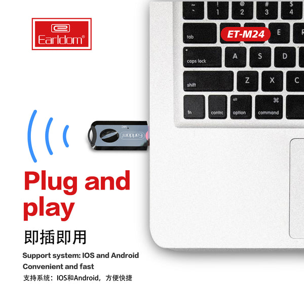 Earldom ET-M24 Bluetooth Receiver
