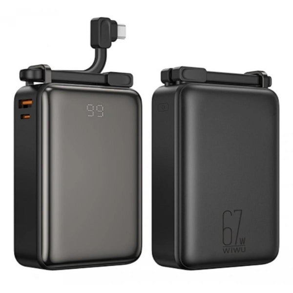 WiWU New Tank Power bank 67W Fast Charging 20000mAh Power Bank P012