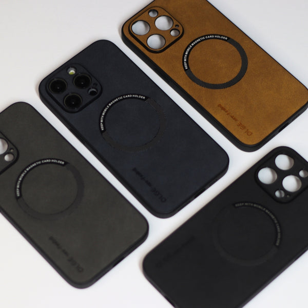 iPhone Leather Case with Magsafe