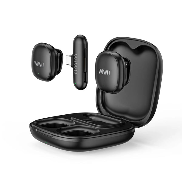 WiWU AI Noise-Canceling Lavalier Microphone WM006