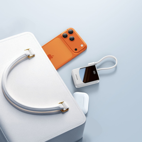 JOYROOM JR-PC1 22.5W Mini Power Bank with Built-in Cables 10000mAh