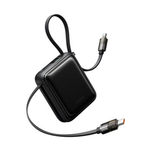 MCDODO MC-2550 22.5W Digital Display 10000mAh Mini Power Bank Built-in Cables(USB-C+Lightning)