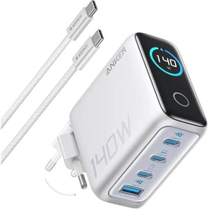 ANKER Charger (140W, 4-Port, PD 3.1) with USB-C Cable B2697G41