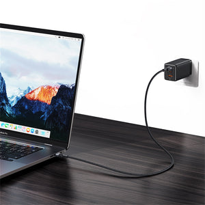 USAMS SJ727 240W Aluminum Alloy Data Cable Type-C To Type-C - SY Series 1.2M