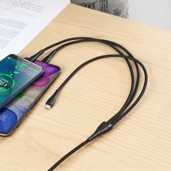 MCDODO CA-6960 3 in 1 Data Cable 1.2m