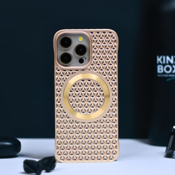 Studded Metal iPhone Case with MagSafe