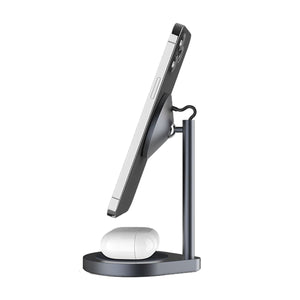 WiWU X25 Power Air 2 in 1 Wireless Charger Fast Charging Stand