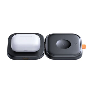 MCDODO CH-2160 True 15W 2 in 1 for iPhone Foldable Magnetic Wireless Charging Station