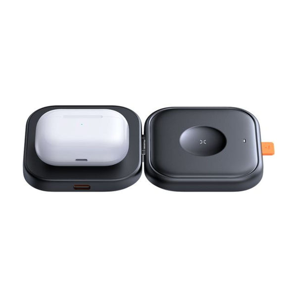 MCDODO CH-2160 True 15W 2 in 1 for iPhone Foldable Magnetic Wireless Charging Station