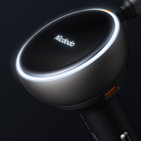 MCDODO CC-4850 80W Car Charger Built-in 80cm Retractable Cable