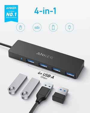 Anker USB-C Data Hub (4-in-1, 5Gbps)