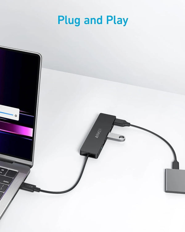 Anker USB-C Data Hub (4-in-1, 5Gbps)