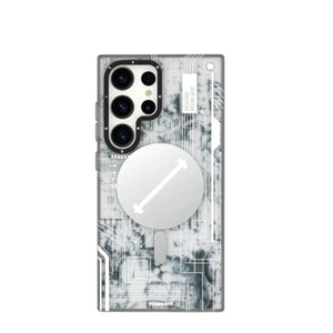 YOUNGKIT Samsung Technology Futuristic Circuit Board Case