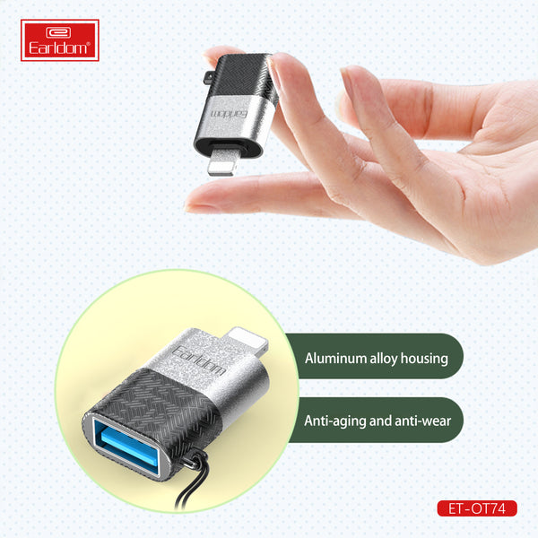 Earldom ET-OT74 USB to Lightning Adapter