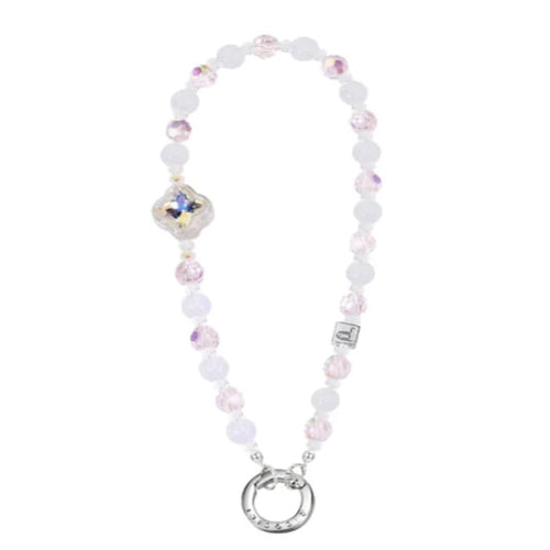 PICOCICI Crystal Flower Mobile Phone Charm