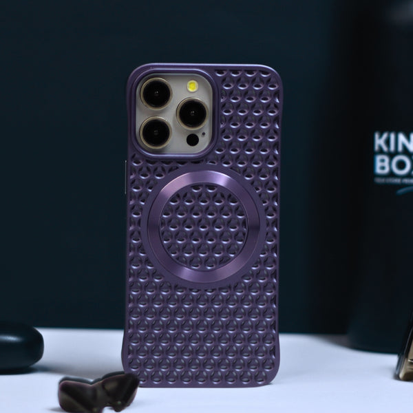 Studded Metal iPhone Case with MagSafe