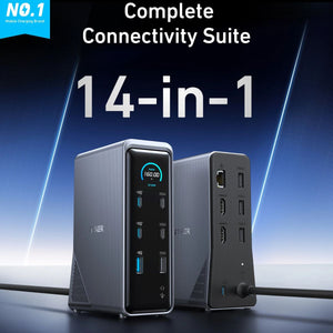 ANKER Prime Charging Docking Station (14-in-1, Dual Display, 160W) A83B62A1