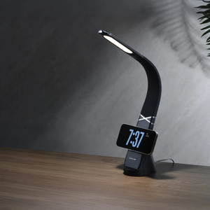 Green Lion MAG LED Gooseneck Desk Lamp with Wireless Charger