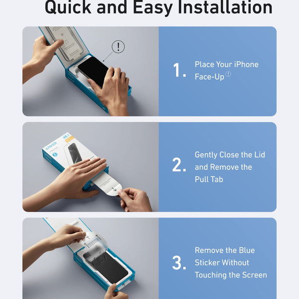 ANKER Glass Screen Protector-2 Pack A720C00A