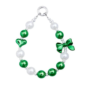 PICOCICI Stremer Bow Peach Mobile Charm