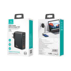 USAMS US-CC163 T50 100W 4 Ports ACCC GaN Fast Charger