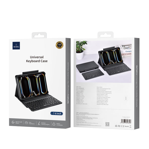 WIWU Universal Keyboard Case (English& Arabic)