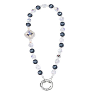 PICOCICI Crystal Flower Mobile Phone Charm