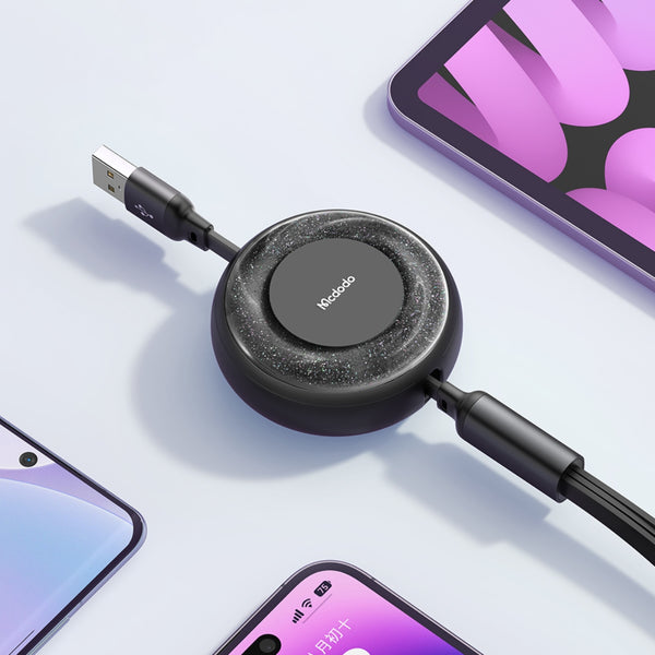 MCDODO CA-3730 3 in 1 66W Super Fast Charging Data Cable 1.2m