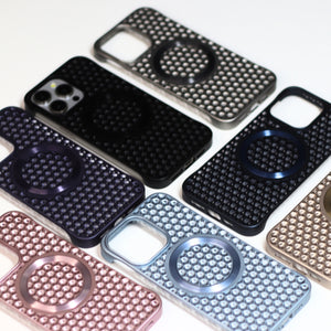 Studded Metal iPhone Case with MagSafe
