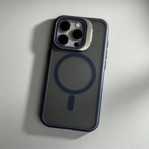 غلاف زاوية آيفون مع قاعدة ماغسيف