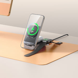 MCDODO CH-5190 MagQ Qi2 Foldable 3 in 1 Magnetic Wireless Charging Station