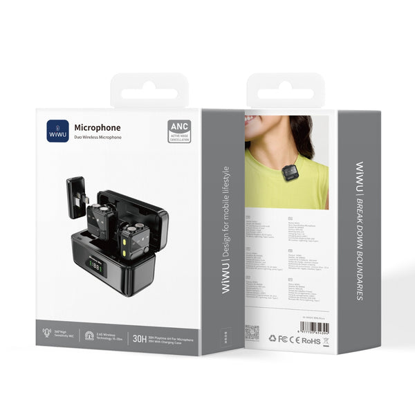 WIWU Duo Wireless Microphone ANC Wi-WM005