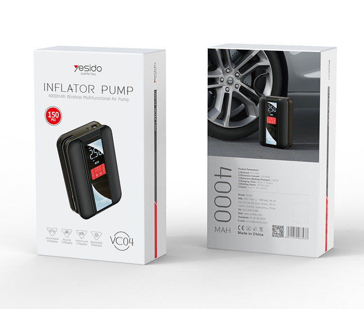 Yesido VC04 Multifunction Pump