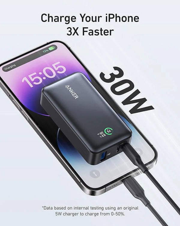Anker 533 Power Bank (PowerCore 30W) 10000mAh