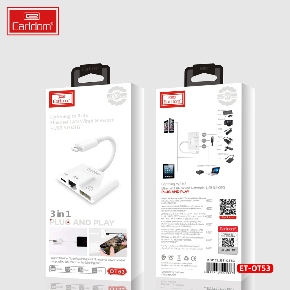 Earldom ET-OT53 OTG Adapter