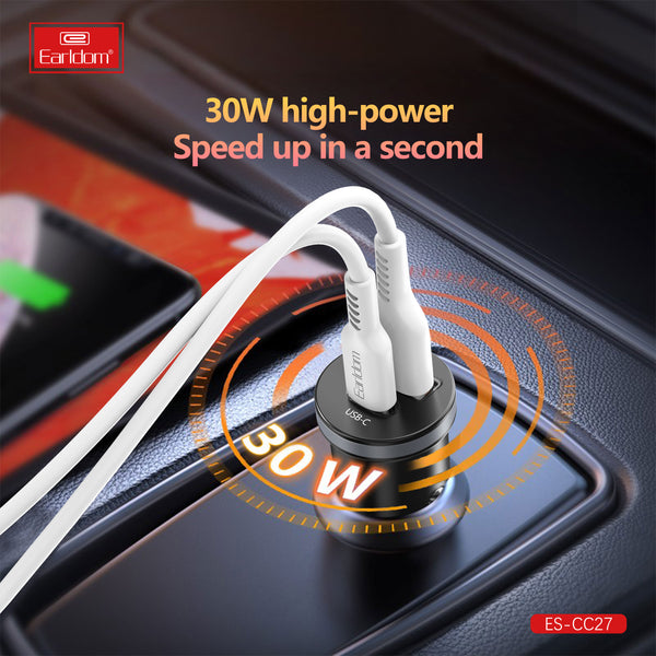 Earldom ES-CC27 30W Car Charger