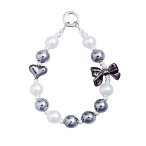 PICOCICI Stremer Bow Peach Mobile Charm