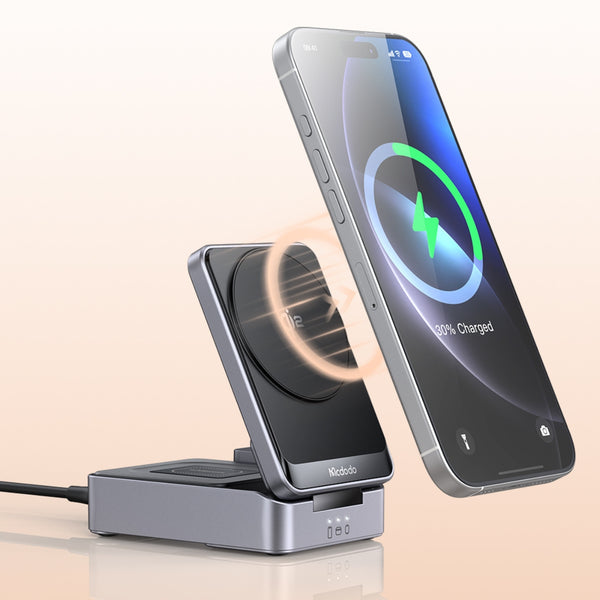 MCDODO CH-5190 MagQ Qi2 Foldable 3 in 1 Magnetic Wireless Charging Station