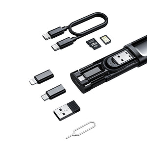 MCDODO WF-1720 Multifunctional Storage Box (Cable+ Connector+ SIM Eject Pin+ Card Slot)