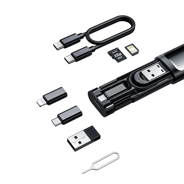 MCDODO WF-1720 Multifunctional Storage Box (Cable+ Connector+ SIM Eject Pin+ Card Slot)