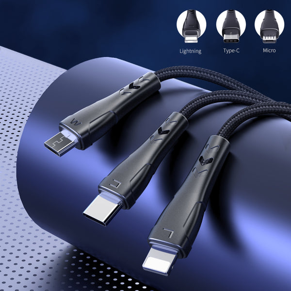MCDODO CA-6960 3 in 1 Data Cable 1.2m
