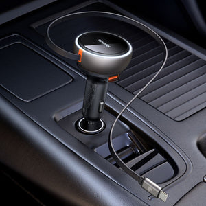 MCDODO CC-4850 80W Car Charger Built-in 80cm Retractable Cable