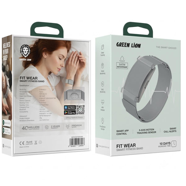 Green Lion Fit Wear Smart Fitness Band