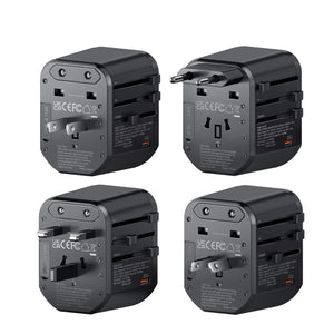 MCDODO CP-3471 20W Universal Travel Adapter (UK/US/EU/AU)