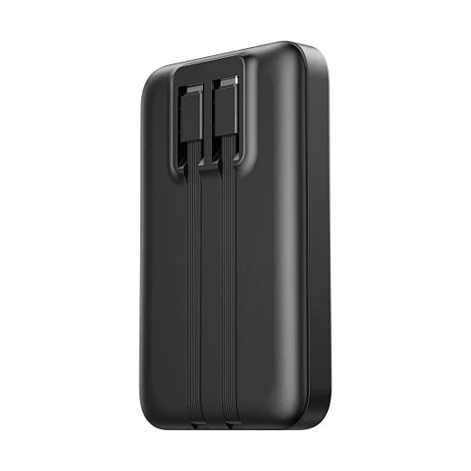 WIWU 22.5W Endurance Built-in Dual Cable Power Bank 10000mAh Wi-P060