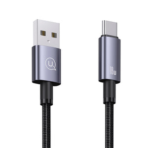 USAMS US-SJ663 Type-C 3A Aluminum Alloy Fast Charging & Data Cable-Sufeng Series 1.2M