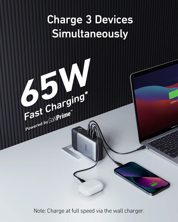 Anker 733 Power Bank (GaNPrime PowerCore 65W) 10000mAh