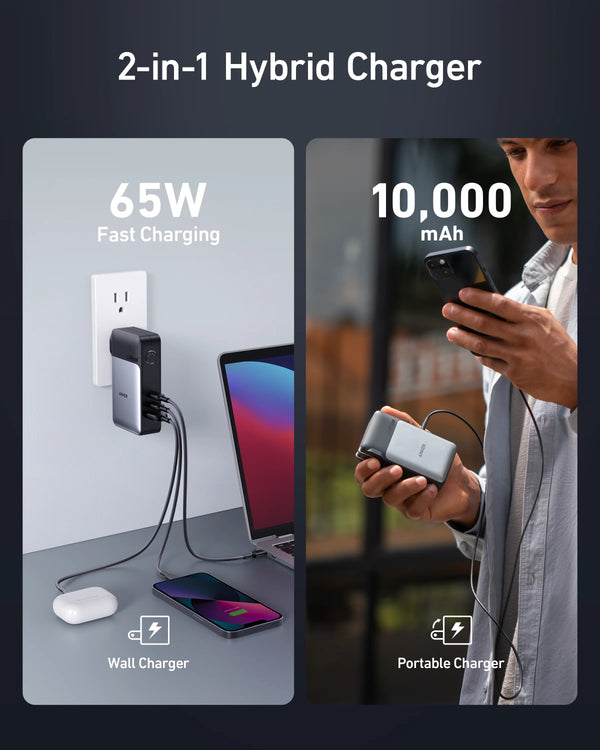 Anker 733 Power Bank (GaNPrime PowerCore 65W) 10000mAh