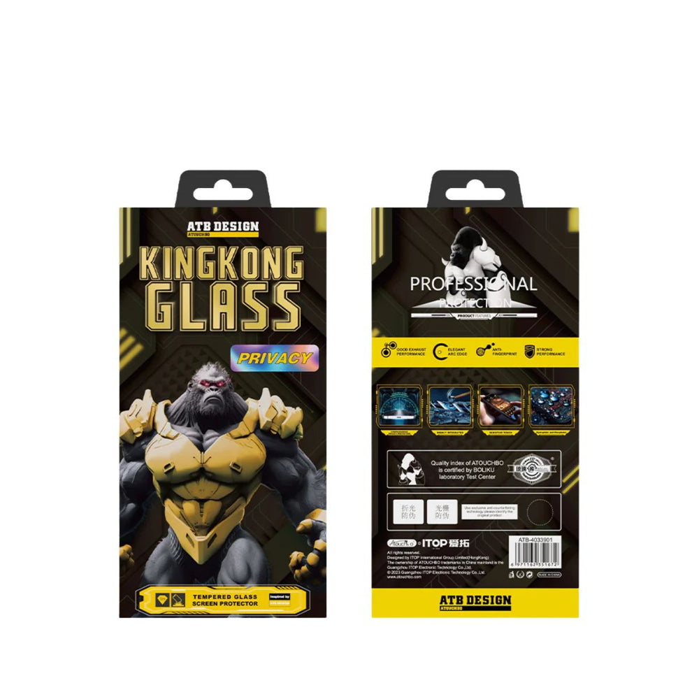 ATB Diamond Series iPhone Privacy Tempered Glass Screen Protector